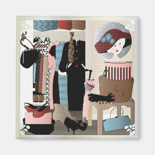 Min Mor Closet Magnet