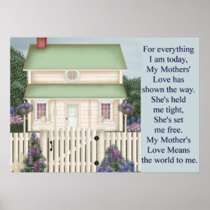 Min Mor Kärlek - Mors dag Poster