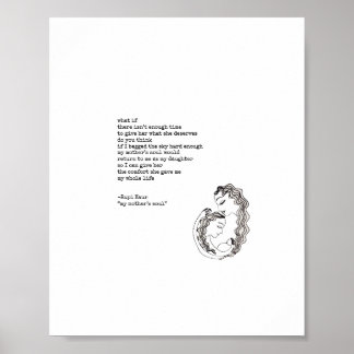 Min Mor Soul av Rupi Kaur Poster
