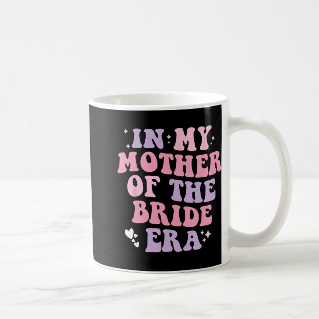 Min Mor Till Bruden Era Bröllop Kvinnor Roligt Kaffemugg (Höger)