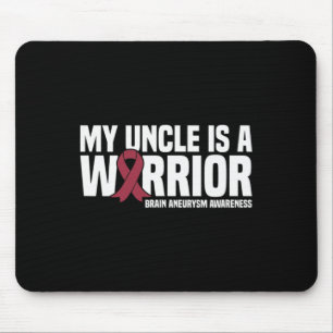 Min morbror är en Warrior Brain Aneurysm Awareness Musmatta