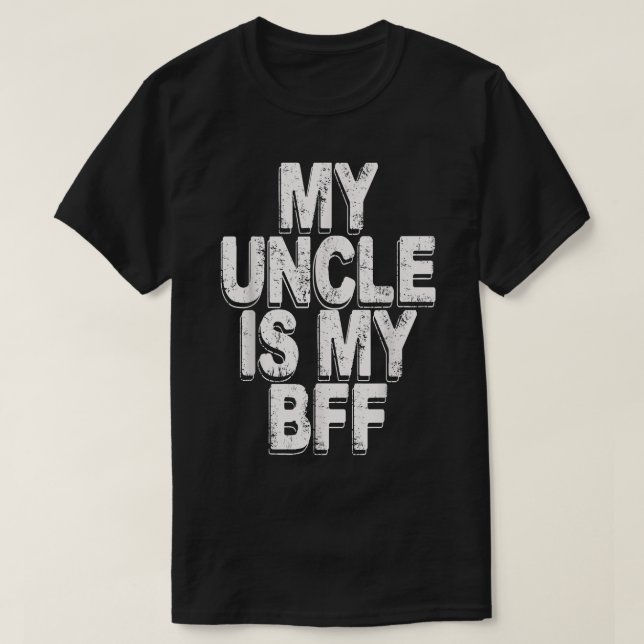Min morbror är min bak t shirt (Design framsida)