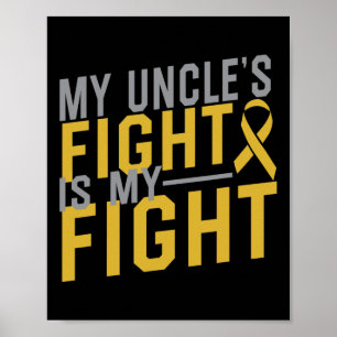 Min morbror kämpar mot cancer i barndomen poster