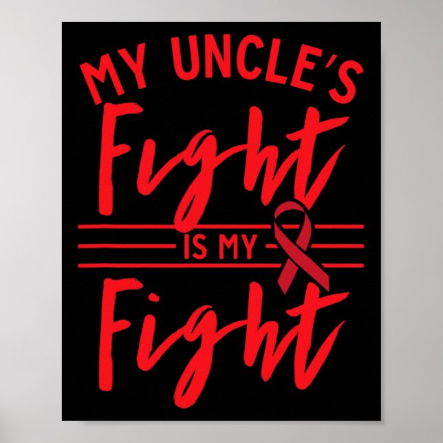 Min morbror kämpar mot min kamp mot cancer poster (Framsidan)