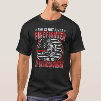 Min mordotter är brandman Proud Fire Grandma T Shirt