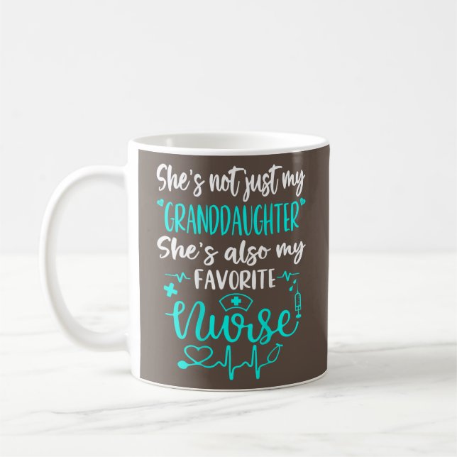 Min mordotter är en sjuksköterska. kaffemugg (Vänster)