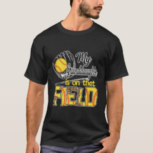 Min mordotter är på Fält Softball Leopard T Shirt