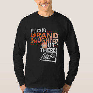 Min mordotter Basketball Grandpa amp.Mormor T Shirt