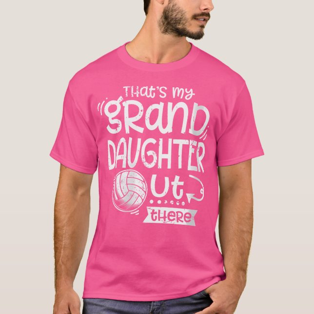 Min mordotter där ute Volleyball Gr T Shirt (Framsida)