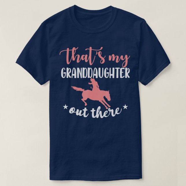 Min mordotter farmor från Horse Rodeo Rider Gran T Shirt (Design framsida)
