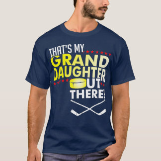 Min mordotter Ice Hockey Grandpa Grandma T Shirt