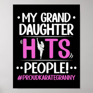 Min mordotter träffar People Proud Karate Granny G Poster