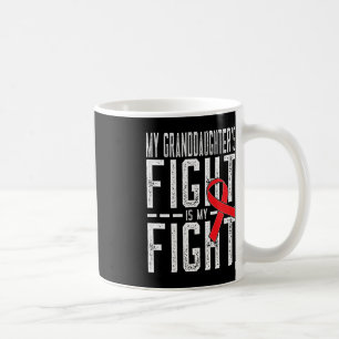 Min mordotters kamp är min kamp mot blodcancer kaffemugg