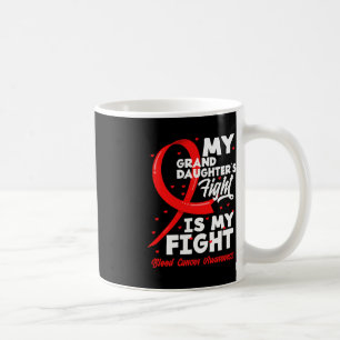 Min mordotters kamp är min kamp mot blodcancer kaffemugg