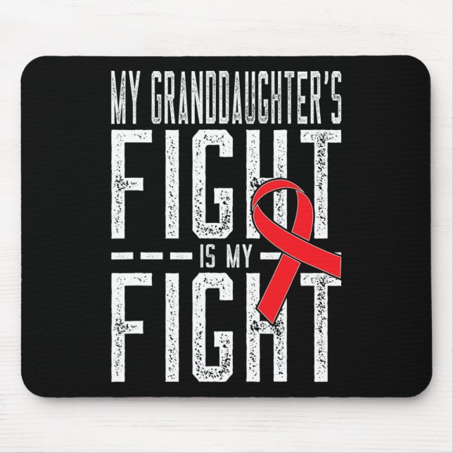 Min mordotters kamp är min kamp mot blodcancer musmatta (Framsidan)