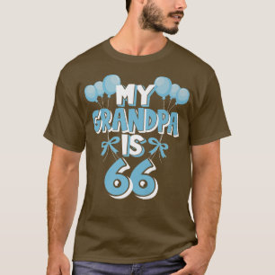Min morfar är 66 år gammal morfar 66:e födelsedage t shirt