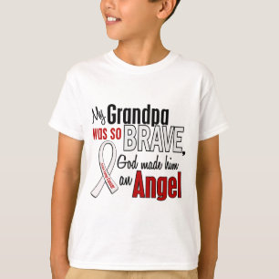 Min morfar är en ängellungcancer t-shirt