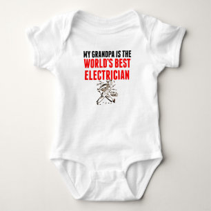 Min morfar är världens bäst elektriker tee shirt