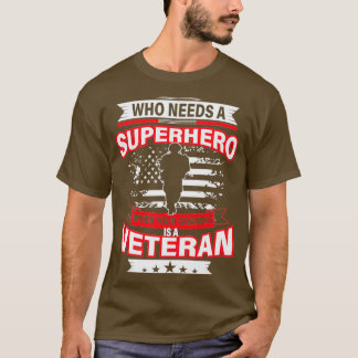 Min morfar är Veteran Lycklig 4:e juli T Shirt