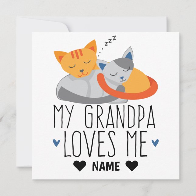 Min morfar Kärlek Me (Framsida)