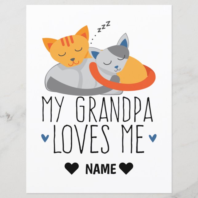 Min morfar Kärlek Me (Framsida)