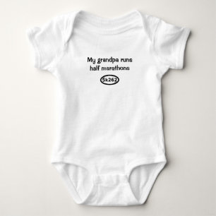 Min morfar kör halva maratoner tee