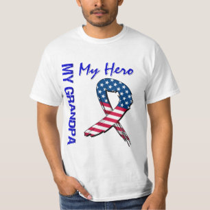 Min morfar mitt patriotiska Grungeband för hjält Tröja