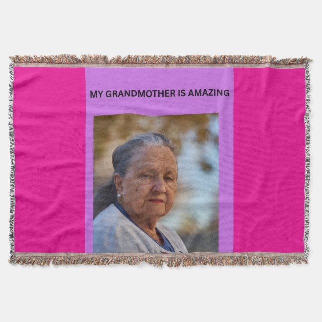 MIN MORFAR/MORMOR ÄR UNDERBAR FILT (Framsidan)