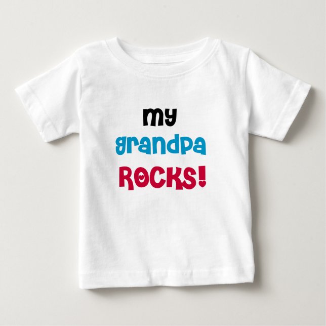 Min morfarstenar tee shirt (Framsida)