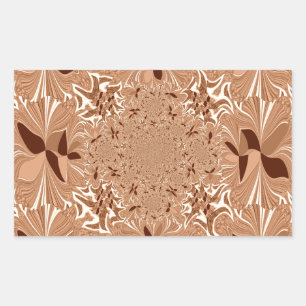 Min morgonkaffe Färg Rektangulärt Klistermärke