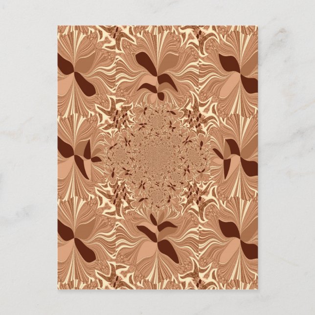 Min morgonkaffe Färg Vykort (Framsida)