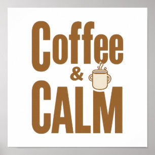 Min morgonritual: Kaffe & lugn Poster
