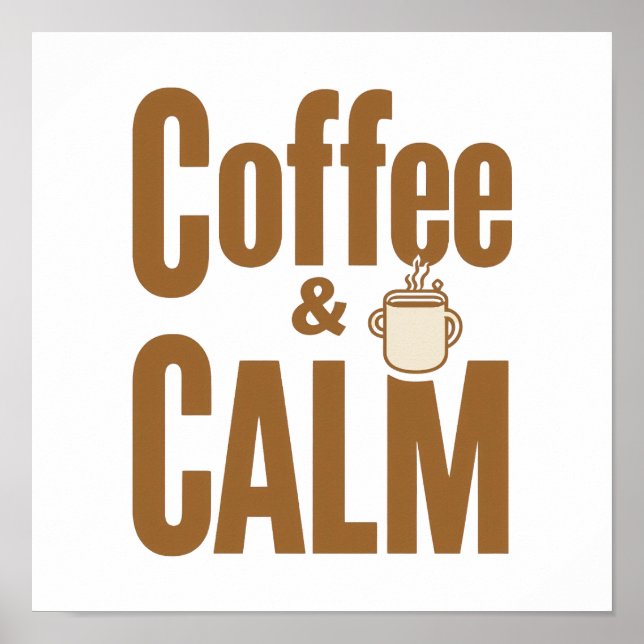 Min morgonritual: Kaffe & lugn Poster (Framsidan)