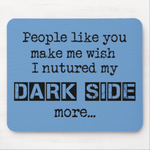 Min Mörk Side Mousepad Musmatta