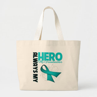 Min mormor alltid min Hero - Ovariancancer Jumbo Tygkasse