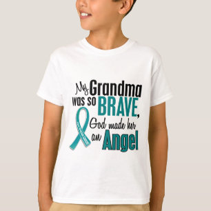 Min mormor är en Ovarian cancer för ängel 1 T-shirt