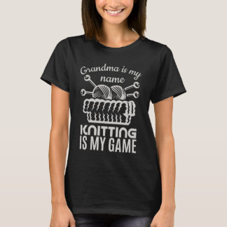 Min mormor är min Namn Knitting? T Shirt
