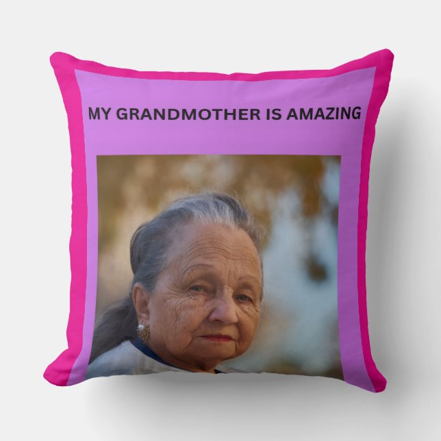 MIN MORMOR ÄR UNDERBAR KUDDE (Framsida)