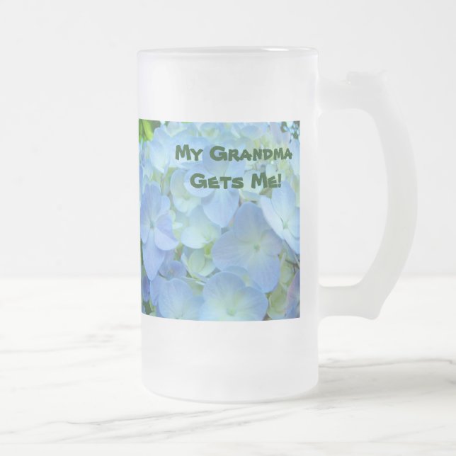 Min mormor förstår mig! Frostade glas muggar Horte (Höger)