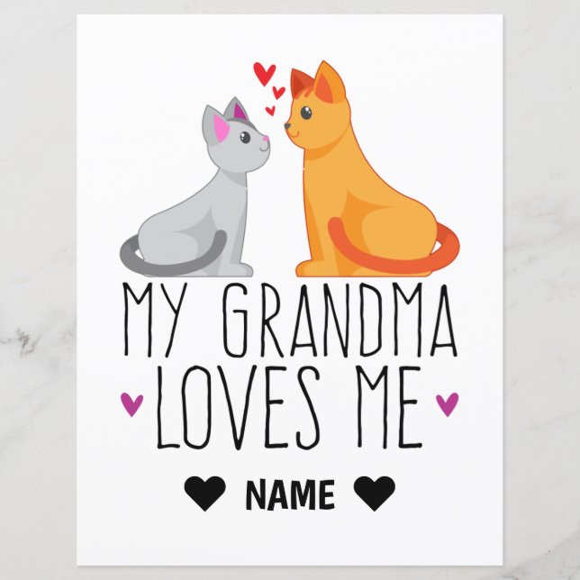 Min mormor Kärlek Me (Framsida)