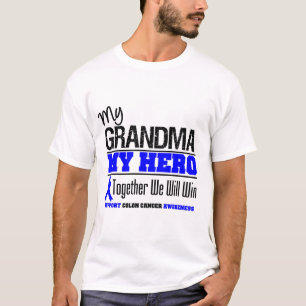 Min mormor, min hjältekoloncancer t-shirt