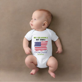 Min mormor My Hero är en amerikansk soldat T Shirt