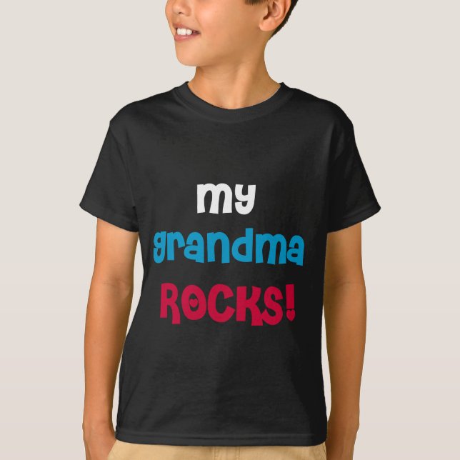 Min mormor Sten T-shirt (Framsida)