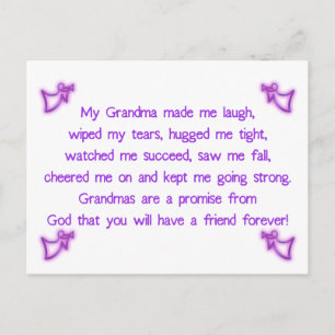 Min mormor vykort