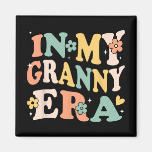 Min mormors era rolig sarkastisk groovy retro mödr magnet