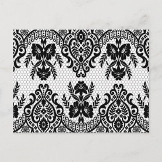 Min mormors Snöre Doily Postcard Vykort