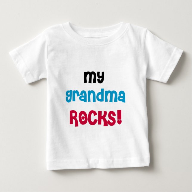 Min mormorstenar tee shirt (Framsida)
