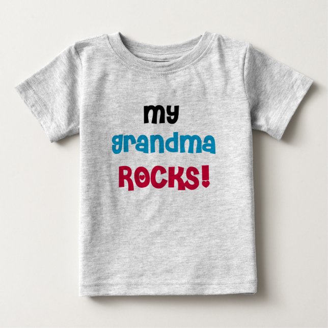 Min mormorstenar tee shirt (Framsida)