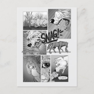 Min morötter! helg vykort