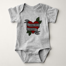 MIN MORSA, Hjärtstreck - Tatuering T Shirt